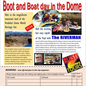 school boot and boat day in the dome