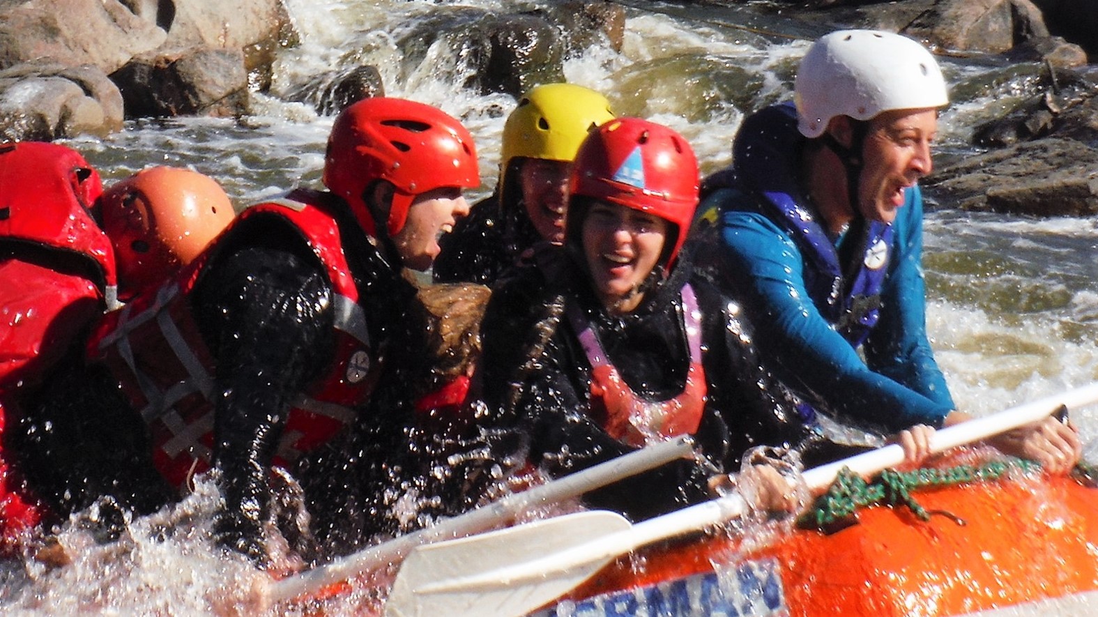 tubing face and action water
